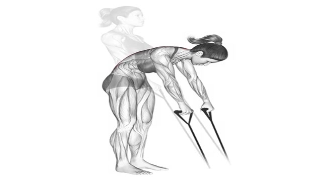 Разгибания спины с лентой