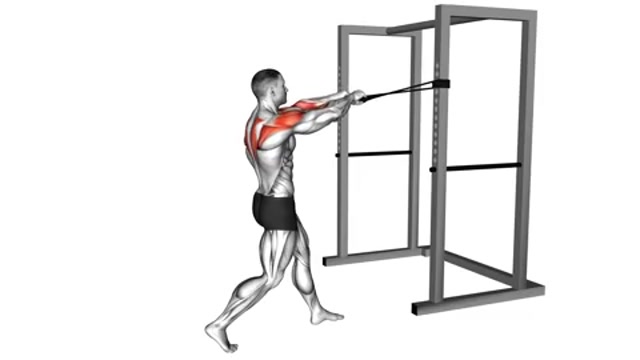 Тяга к лицу с лентой