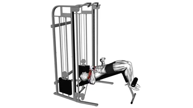 Жим на блоках под наклоном