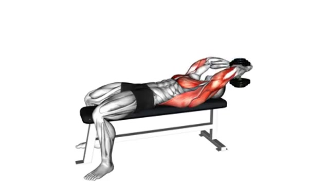 Пуловер с гантелью