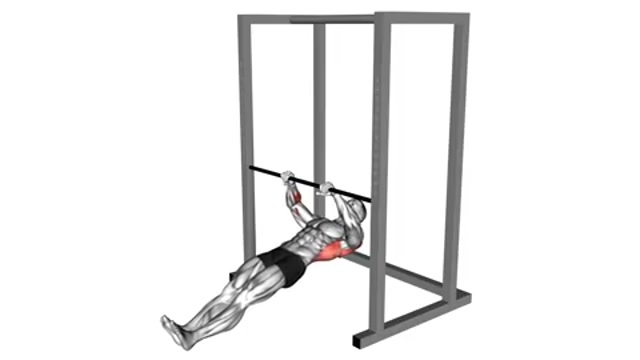 Горизонтальные подтягивания