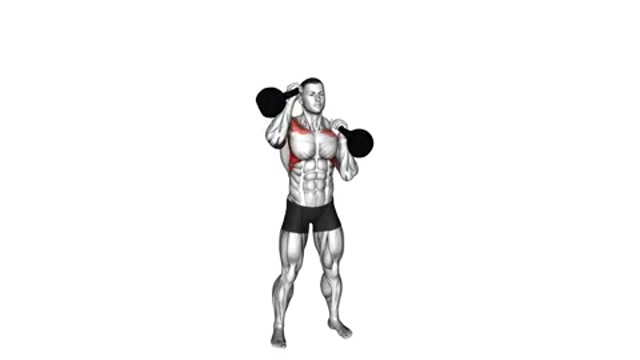 Kettlebell alternate press