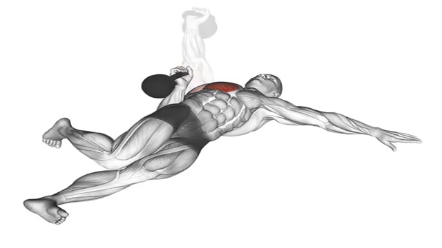 Жим гири с пола с удлиненной амплитудой