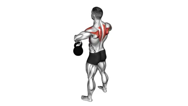 Вертикальная тяга гири