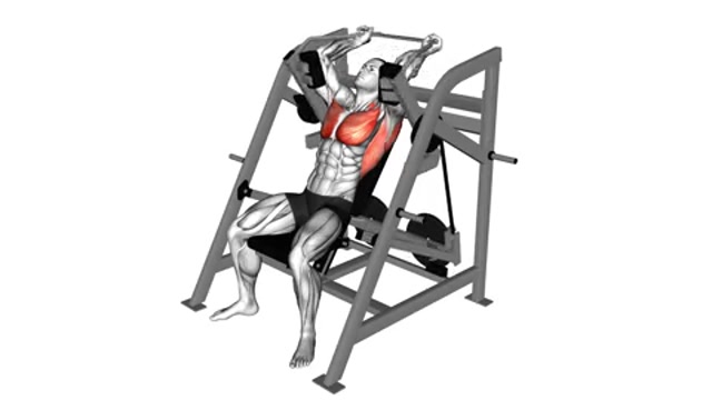 Пуловер на тренажере