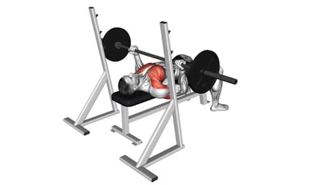Жим лежа обратным хватом