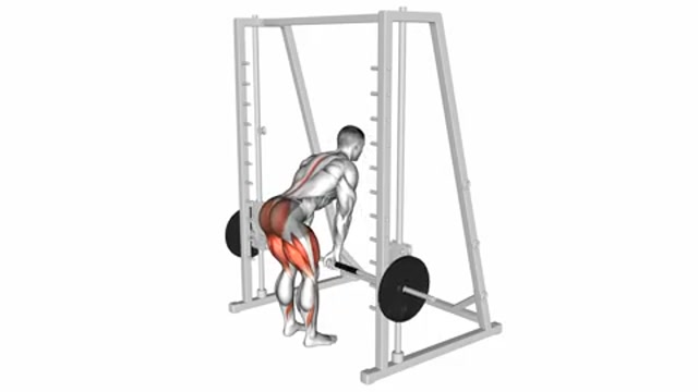 Становая тяга в машине Смита